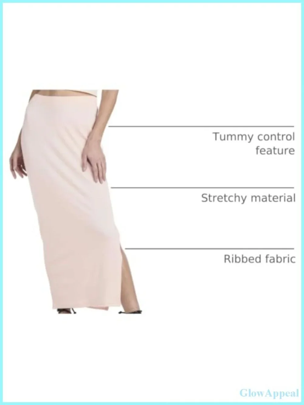 3 Pack Women's Ribbed Maxi Skirts High Waisted Side Slit Pencil Work Casual